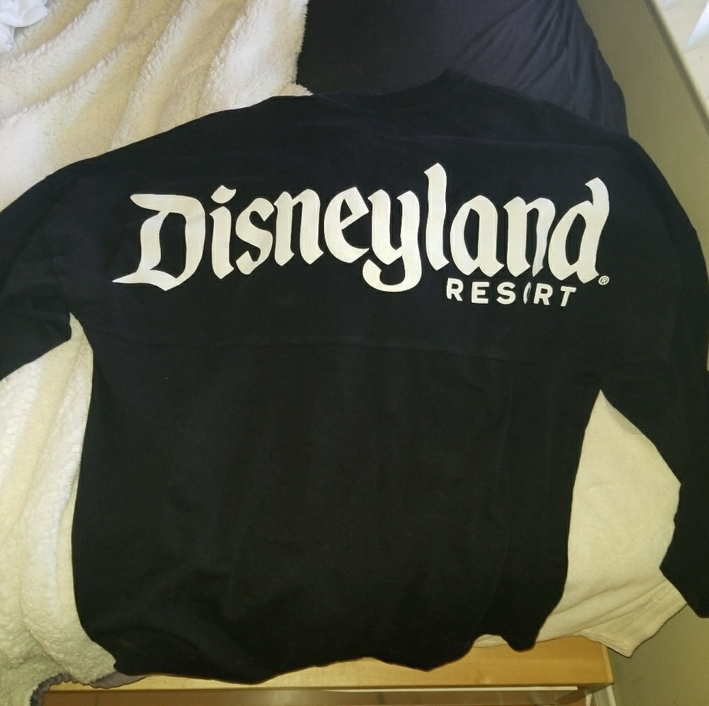 Disneyland resort black spirit jersey